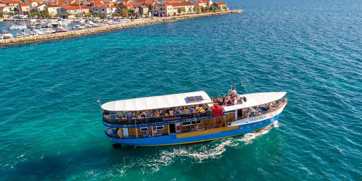 Kornati National Park tour with Fažanka boat